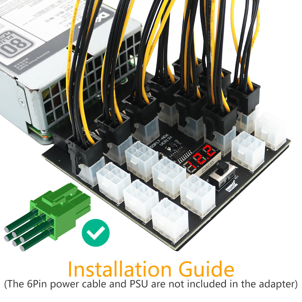 Dành cho bộ nguồn DELL 750W 11 - đánh giá và giá 2400W Server Psu Breakout Board